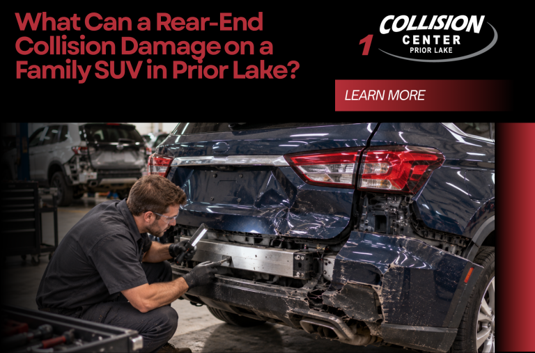 What Can a Rear-End Collision Damage on a Family SUV in Prior Lake