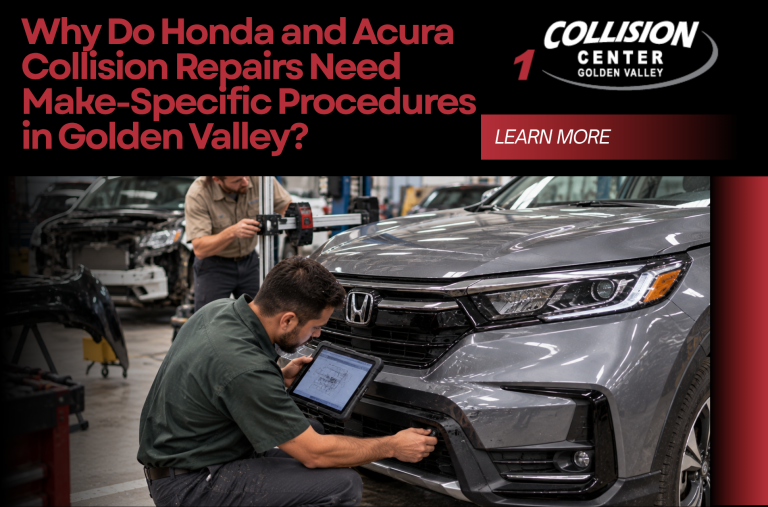 Why Do Honda and Acura Collision Repairs Need Make-Specific Procedures in Golden Valley